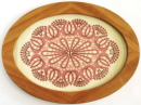 Oval tray