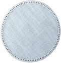 Round mat 11,5cm, white
