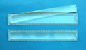 Clear acrylic ruler, 30cm