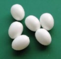 8 Eggs synthetic white