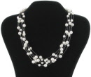 Necklace, white pearls